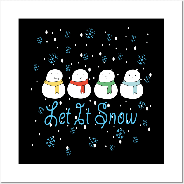 Let It Snow Wall Art by Day81